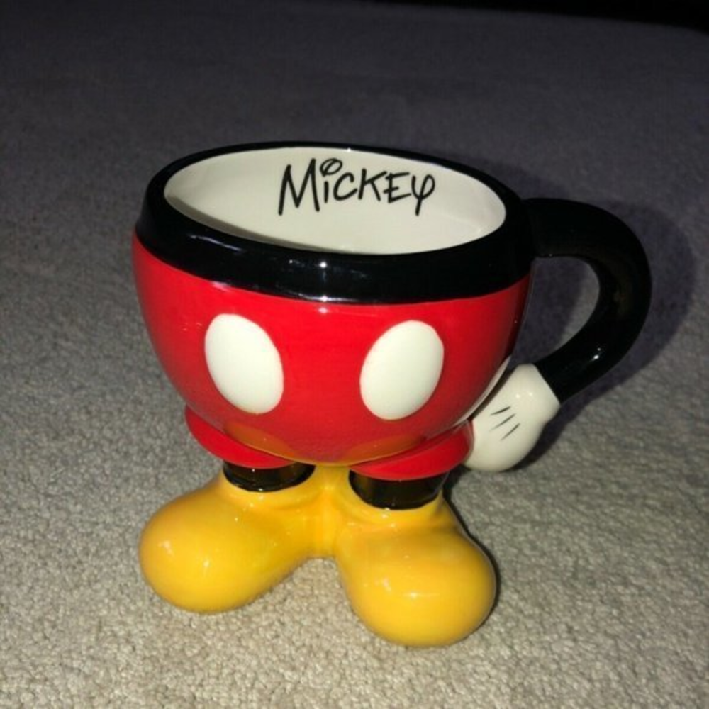 MICKEY MOUSE Pants Authentic Original Disney Theme Parks Coffee Tea Mug Cup‎